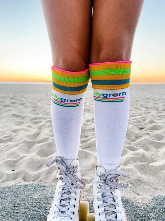 Roller skating socks
